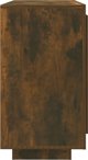 vidaXL Szafka przydymiony dab, 80x40x75 cm, material drewnopochodny