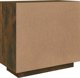 vidaXL Szafka przydymiony dab, 80x40x75 cm, material drewnopochodny
