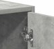 vidaXL Ντουλάπι Μπάνιου Γκρι Σκουριά 30x30x183,5 εκ.