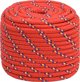 vidaXL Linka zeglarska, czerwona, 16 mm, 25 m, polipropylen
