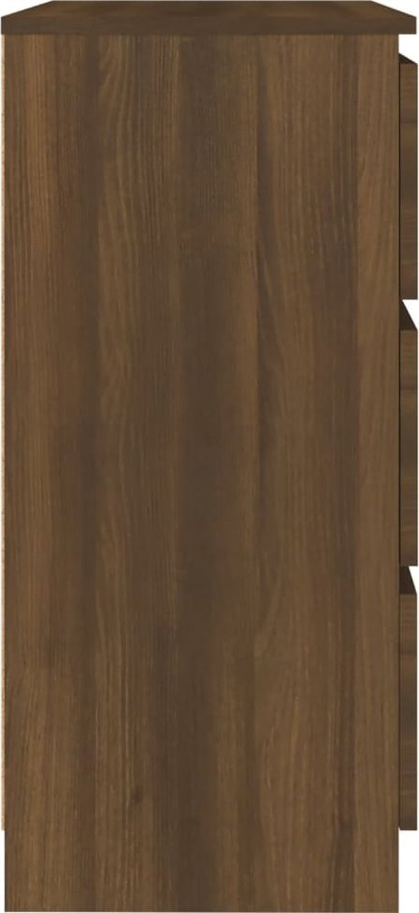 ντουλάπι vidaXL καφέ δρυς, 60x35x76 cm, σύνθετο ξύλο