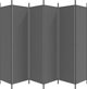 vidaXL vidaXL Parawan 6-panelowy, antracytowy, 300x200 cm, tkanina