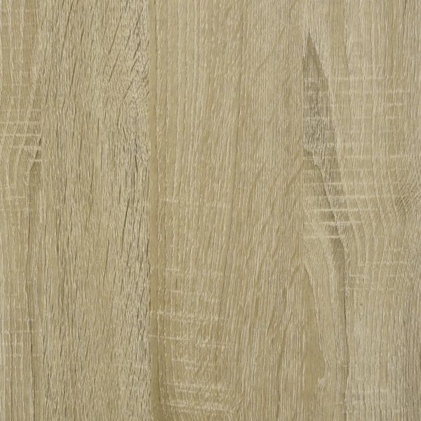 vidaXL Πλαϊνό Τραπέζι, Sonoma Δρυς, 50x35x52 εκ., Υλικό Ξύλινης Προέλευσης