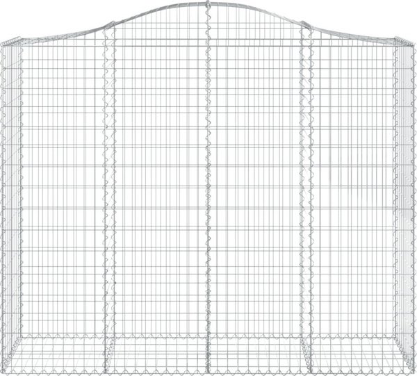 vidaXL Καλάθια γκαμπιόν 10 τεμάχια, 200x50x160/180 cm, γαλβανισμένο σίδερο