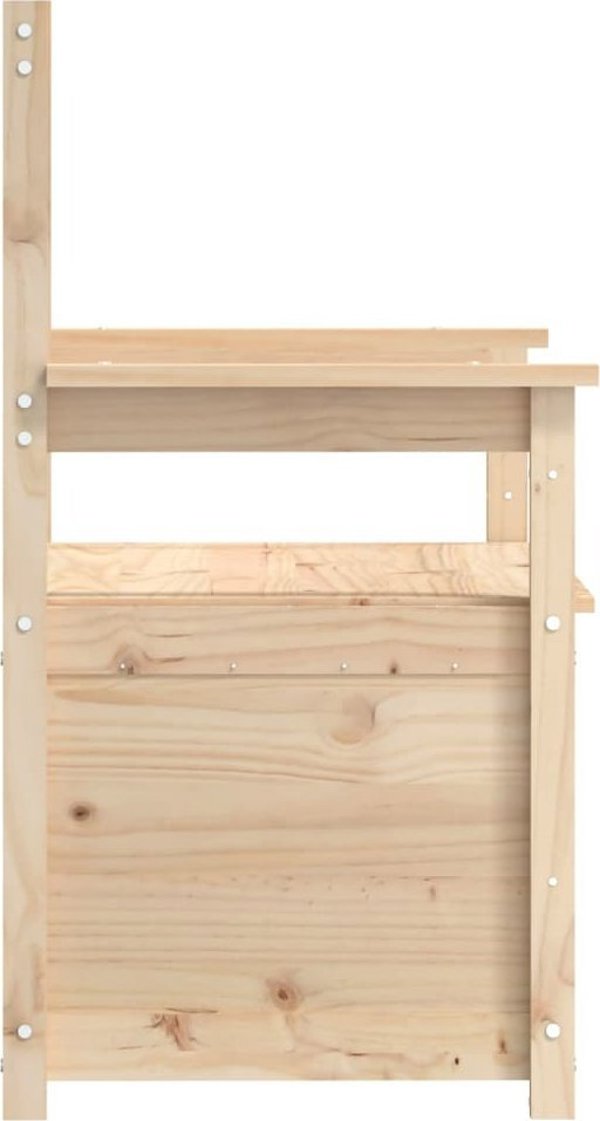 vidaXL Λαβκα, 112,5x51,5x96,5 cm, λετε δενδρο σοσνοβε