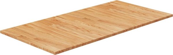 vidaXL Blat do lazienki, jasnobrazowy, 100x50x1,5 cm, lite drewno