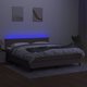 vidaXL Kotinental kotzena me strwma taupe, 180 x 200 cm, yfasma