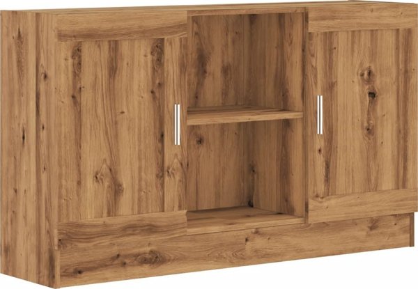 vidaXL Ντουλάπι δρυς artisan 120x30,5x70 εκ.
