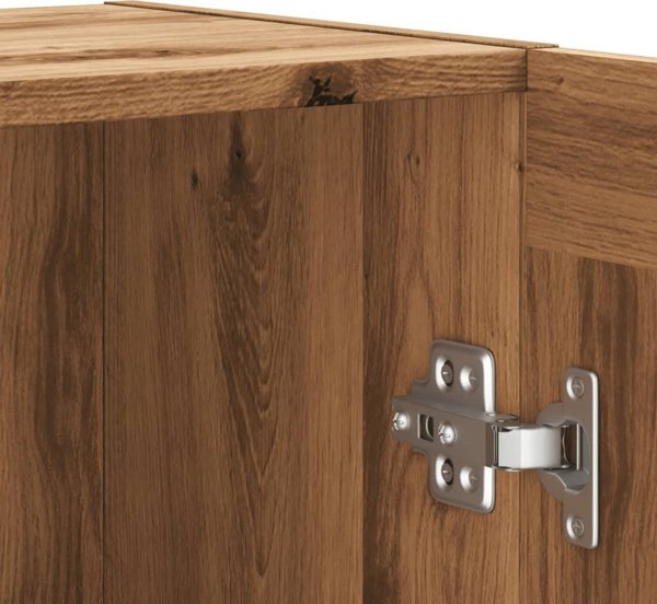 vidaXL Ντουλάπι δρυς artisan 120x30,5x70 εκ.