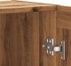vidaXL Ντουλάπι δρυς artisan 120x30,5x70 εκ.