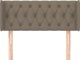 vidaXL Zaglowek uszak 103x16x78/88 cm, τυφέ ύφασμα