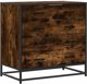 vidaXL Komoda przydymiony dab 70x41x70 cm material drewnopochodny
