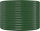 vidaXL vidaXL Donica ogrodowa, malowana proszkowo stal, 396x100x68 cm zielona