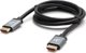 Καλώδιο HDMI 2.1 NoName, 8K@60Hz, 48Gb/s, Υπερυψηλή Ταχύτητα, Επιχρυσωμένες Συνδέσεις, Αλουμινένιο Περίβλημα, Γκρι, 1m