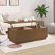 vidaXL Stoliki kawiowe miodowy braz 100x50x35 cm lite drewno sosnowe