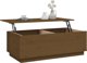 vidaXL Stoliki kawiowe miodowy braz 100x50x35 cm lite drewno sosnowe