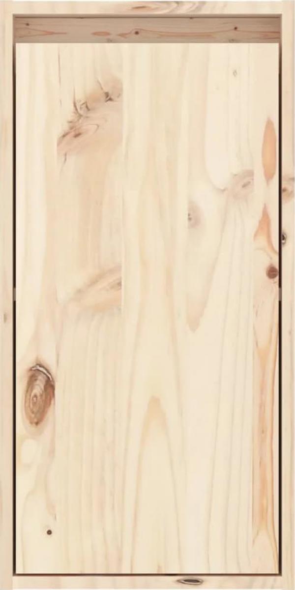 vidaXL Szafka τοίχου, 30x30x60 cm, μασίφ πεύκο