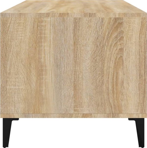 vidaXL Τραπεζάκι Καφέ Sonoma Δρυς 90x49x45 εκ.