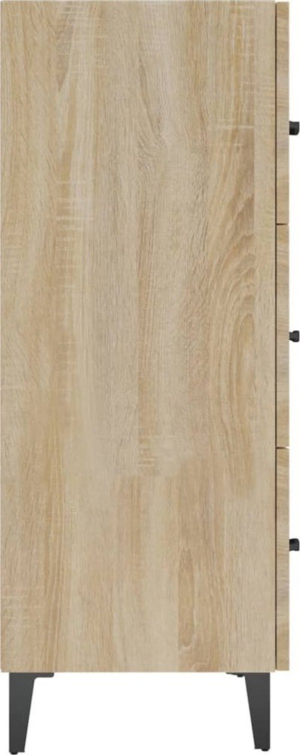 vidaXL Szafka, dab sonoma, 69,5x34x90 cm, material drewnopochodny