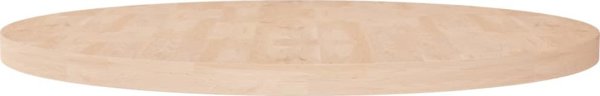 vidaXL Στρογγυλή επιφάνεια τραπεζιού, 90x4 cm, ακατέργαστο δρύινο ξύλο
