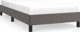 vidaXL Rama κρεβατιού, γκρι, 90x190 εκ., επενδυμένη με συνθετικό δέρμα
