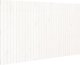 vidaXL Κεφαλάρι κρεβατιού λευκό, 204x3x110 cm, μασίφ ξύλο πεύκου