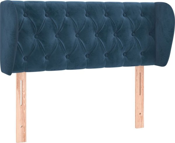 vidaXL Zaglowek uszak, skotinosini, 93x23x78/88 cm, aksamitni