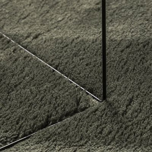 Χαλί vidaXL HUARTE, Κοντότριχο Πλενόμενο, Πράσινο Δάσος, 100x200 cm