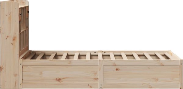vidaXL Κρεβατοκάμαρα χωρίς στρώμα, 90x190 εκ, από μασίφ πεύκο