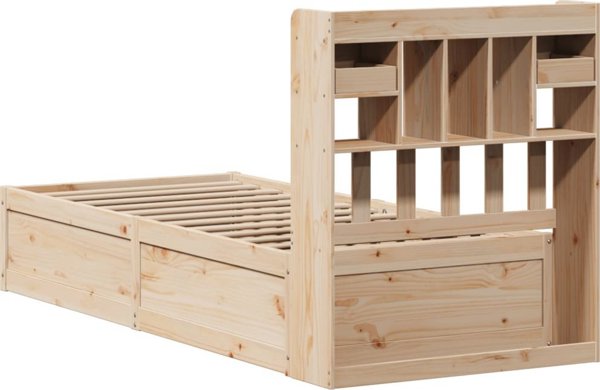 vidaXL Κρεβατοκάμαρα χωρίς στρώμα, 90x190 εκ, από μασίφ πεύκο