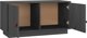 vidaXL vidaXL Szafka pod TV, szara, 80x34x40 cm, lite drewno sosnowe