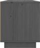 vidaXL vidaXL Szafka pod TV, szara, 80x34x40 cm, lite drewno sosnowe