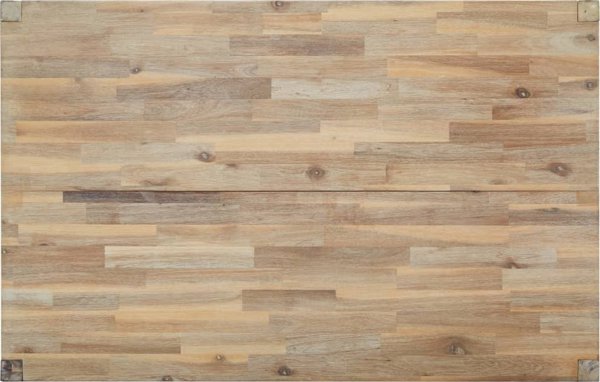 vidaXL Τραπέζι τραπεζαρίας, 110x70x75 cm, μασίφ ξύλο ακακίας
