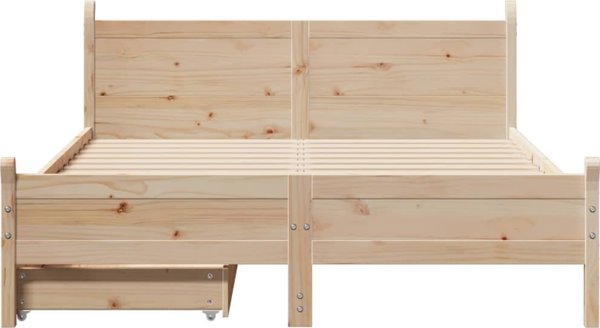 vidaXL Σκελετός κρεβατιού 120x190 εκ