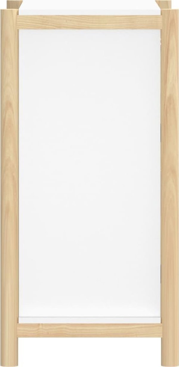 vidaXL Ντουλάπι, λευκό, 62x38x75 εκ, υλικό ξύλου