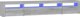 vidaXL Έπιπλο TV με LED φωτισμό, γκρι Sonoma δρυς, 240x35x40 cm
