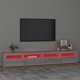 vidaXL Έπιπλο TV με LED φωτισμό, γκρι Sonoma δρυς, 240x35x40 cm