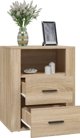 Szafka nocna vidaXL, dab sonoma, 50x36x60 cm, material drewnopochodny