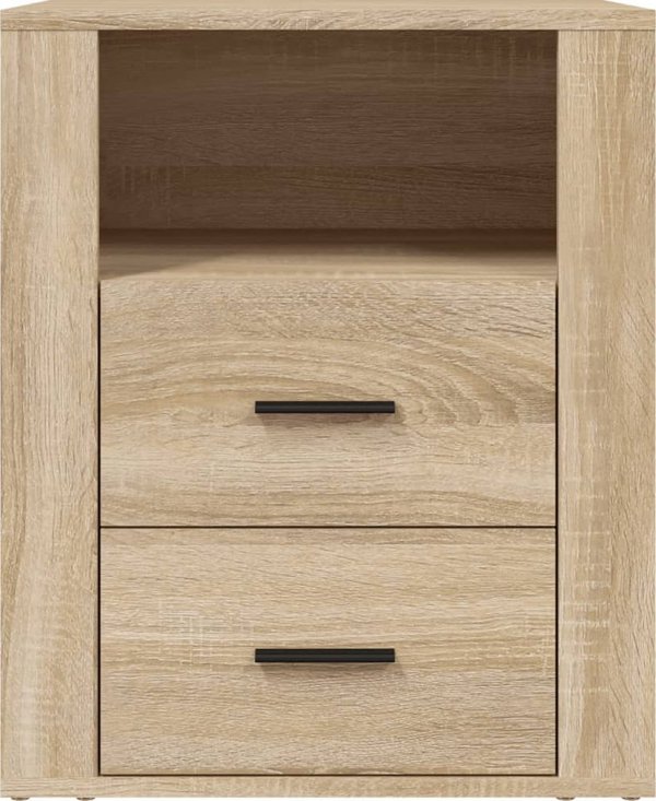 Szafka nocna vidaXL, dab sonoma, 50x36x60 cm, material drewnopochodny