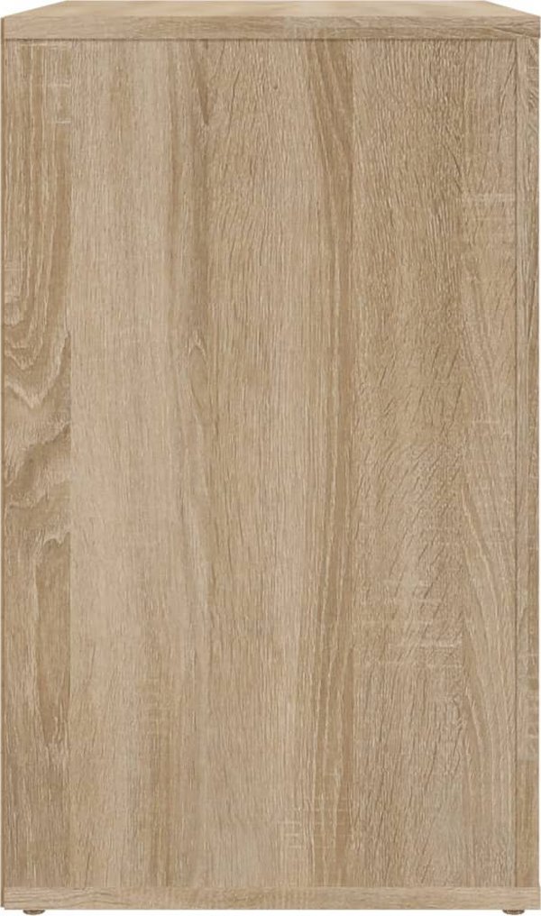 Szafka nocna vidaXL, dab sonoma, 50x36x60 cm, material drewnopochodny