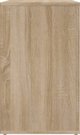 Szafka nocna vidaXL, dab sonoma, 50x36x60 cm, material drewnopochodny