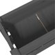 vidaXL Donica, szara, 77x25x66 cm, lite drewno sosnowe