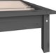 vidaXL Rama κρεβατιού, 90x190 εκ., από μασίφ πεύκο, μονό 3FT