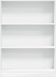 vidaXL Rafak, leuko, 80x24x109 cm, yliko drosopoihmenos xylon