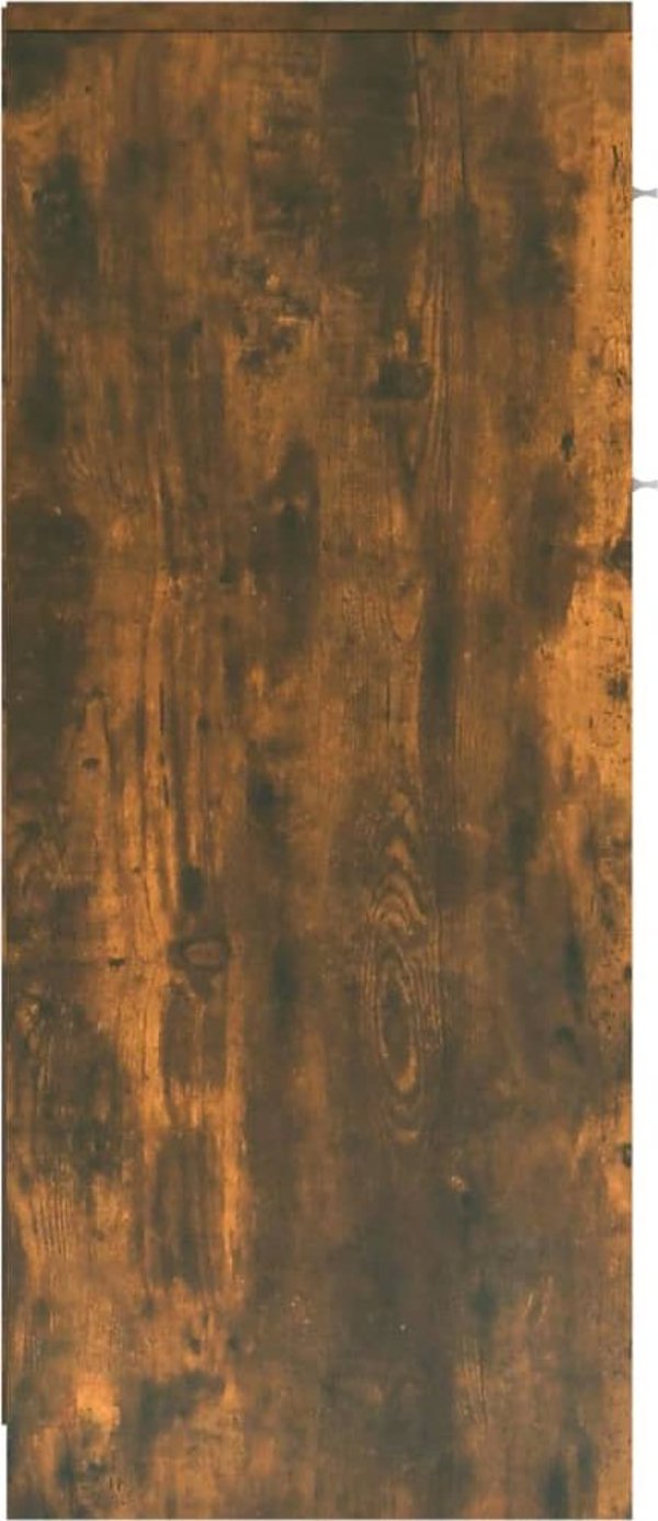 vidaXL Ντουλάπι μπάνιου, καπνιστή δρυς, 60x33x80 εκ.