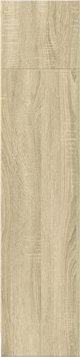 vidaXL Ράφι, δρυς Sonoma, 80x24x109 εκ., ξυλοπηγή υλικό