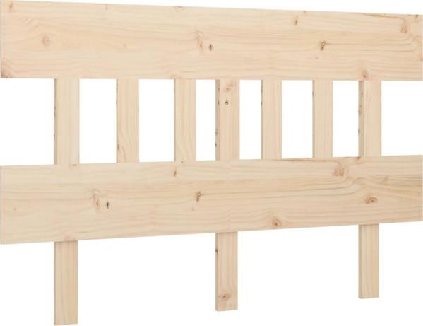 vidaXL Κεφαλάρι κρεβατιού, 143,5x3x81 cm, συμπαγές ξύλο πεύκου