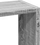 vidaXL Ράφι τοίχου γκρι δρυός Sonoma 159x18x66 εκ.
