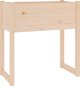 vidaXL Donica, 78x40x81 cm, lite drewno sosnowe
