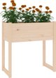 vidaXL Donica, 78x40x81 cm, lite drewno sosnowe